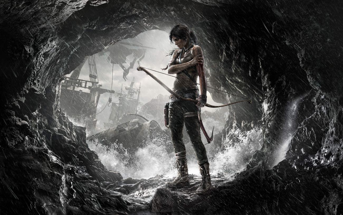 Tomb Raider Lara Croft Fantasy Weapons Girl PC Game