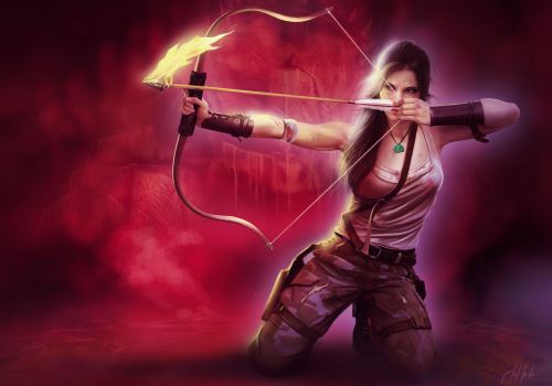 Tomb Raider Lara Croft Warriors Games Girl Wallpaper