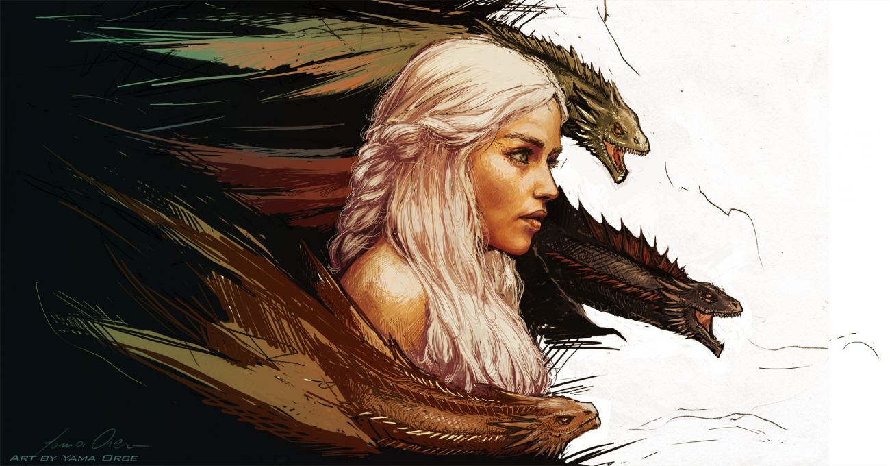 Game of Thrones Daenerys Targaryen Dragons