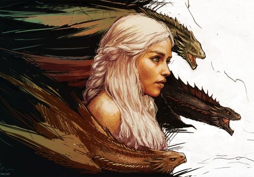 Game of Thrones Daenerys Targaryen Dragons