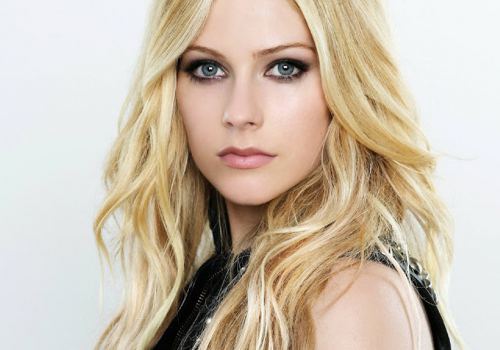Stunning Avril Lavigne Wide HD Wallpaper