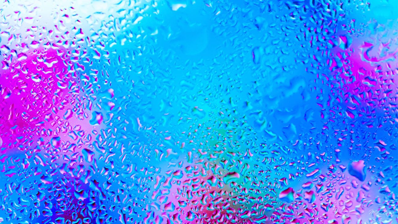 Glass Effect Rain Drop Abstracts Ultra Hd Wallpaper