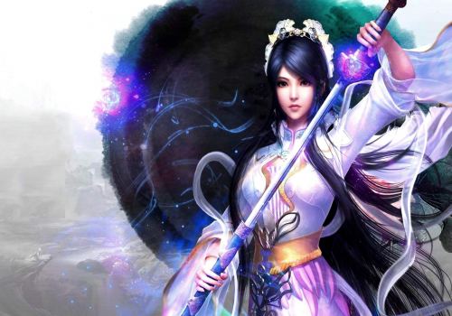 Jade Dynasty Magic Women Video Games HD Wallpaper
